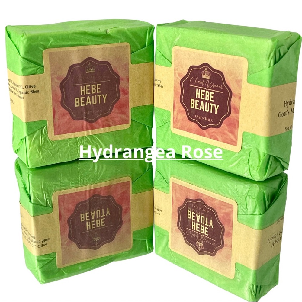 Hydrangea Rose Pure Goat's Milk Soap